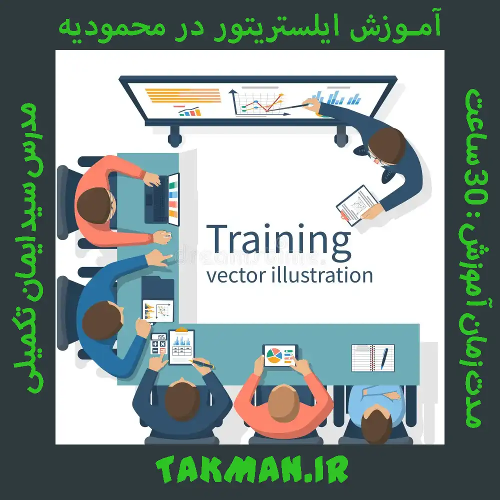 Illustrator training in Mahmoudiyah